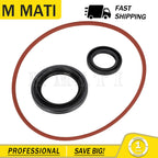 Rear Brake Drum Dust Seal & O-Ring for Yamaha ATV Big Bear 250 400 Bruin 250 350 (1990–2006)