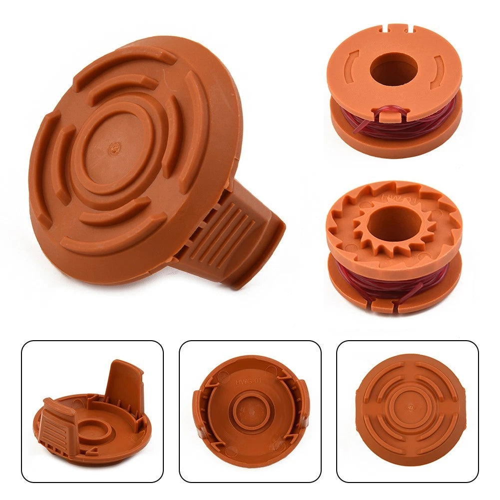 Line Spool Head & Cover for Cordless Trimmer 18Li 18V
