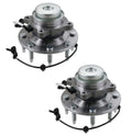 Set of 2 Front Wheel Bearing and Hub Assemblies for Chevrolet GMC