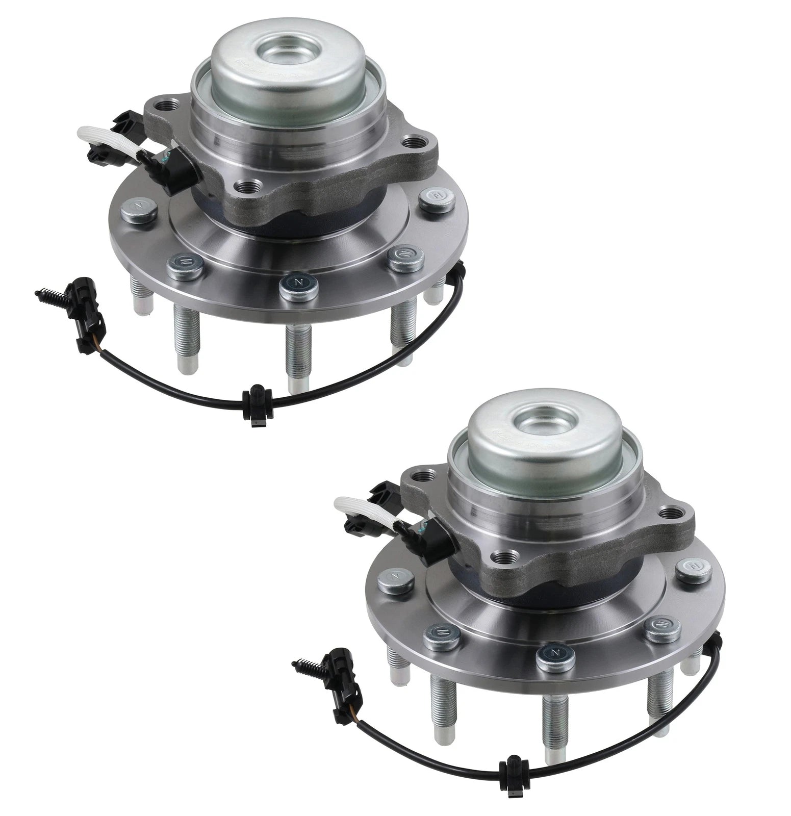 Set of 2 Front Wheel Bearing and Hub Assemblies for Chevrolet GMC