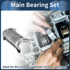 Main Bearing Set No. 1220740F00 for Nissan Frontier (1998–2004) 10 Pcs