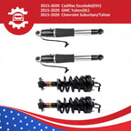 Set of 4 Shock Struts for GMC Yukon XL Escalade Tahoe Suburban (2015–2020)