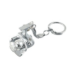 Key Chain with Drum Wheel Design for Anglers