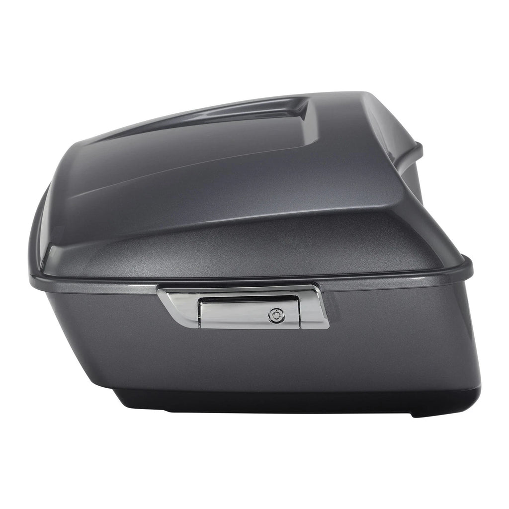 King Trunk for Harley Touring Electra Glide (2014–2026) 24 Gauntlet Gray Metallic