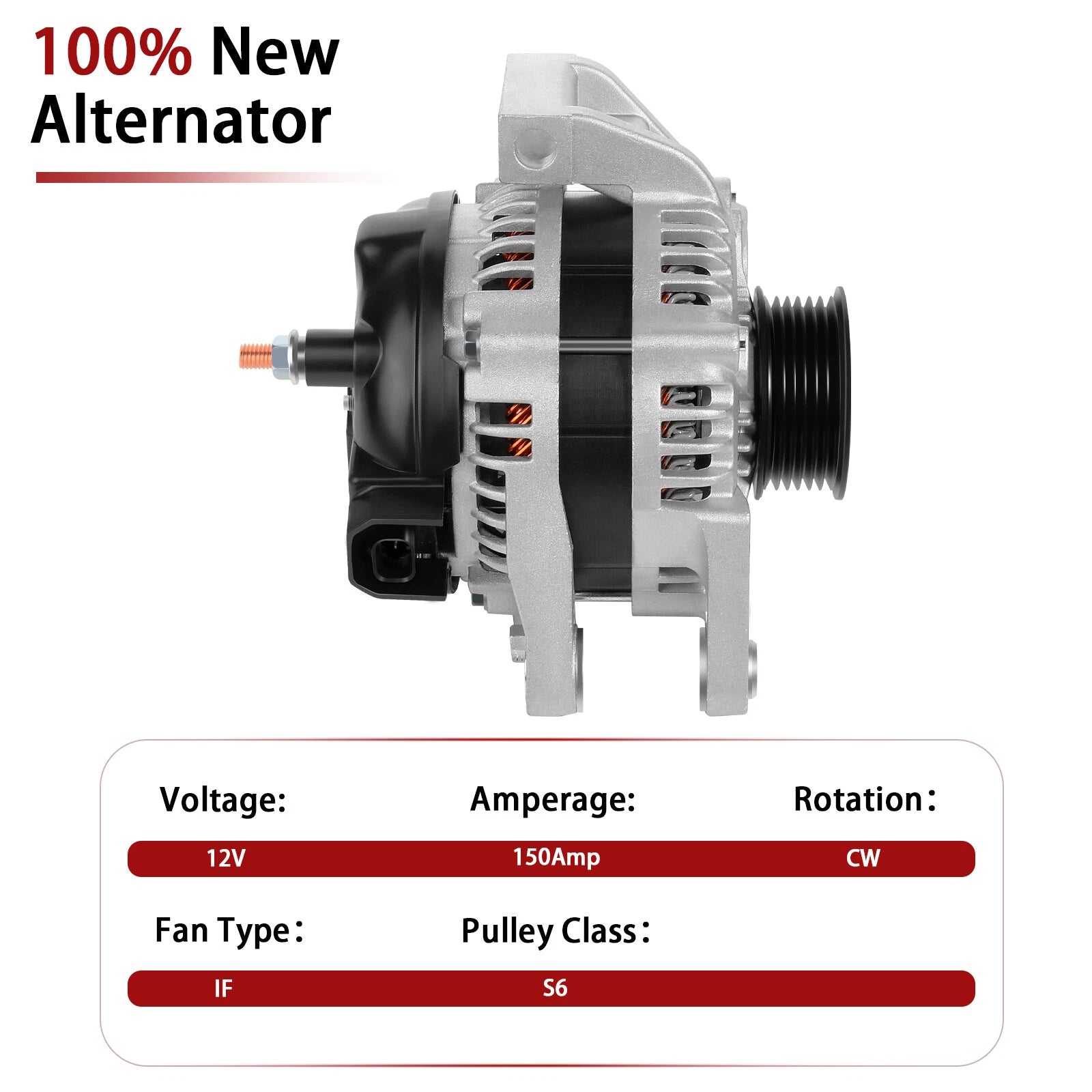 High Output Alternator for Lucerne DTS (2006-2011)