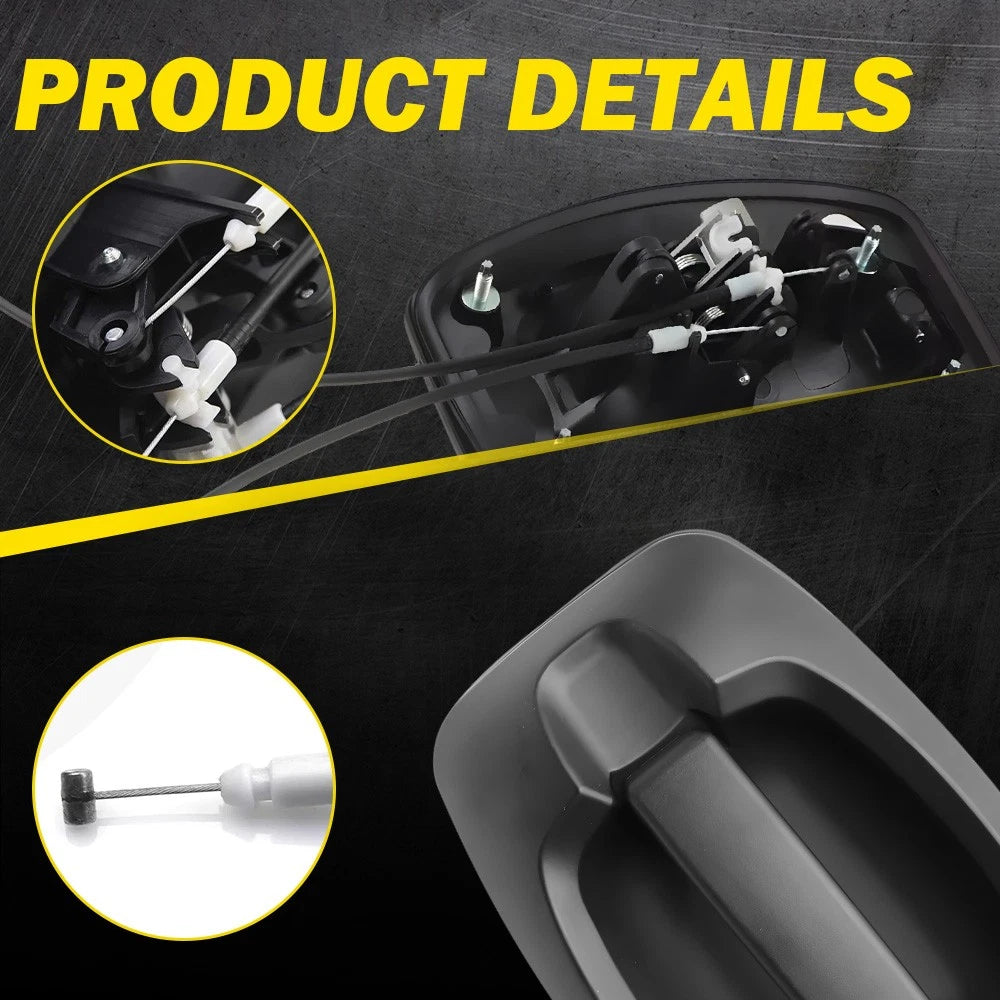 Sliding Door Handle with Cable for Ram ProMaster 3500 2500 1500 (2014–2021)