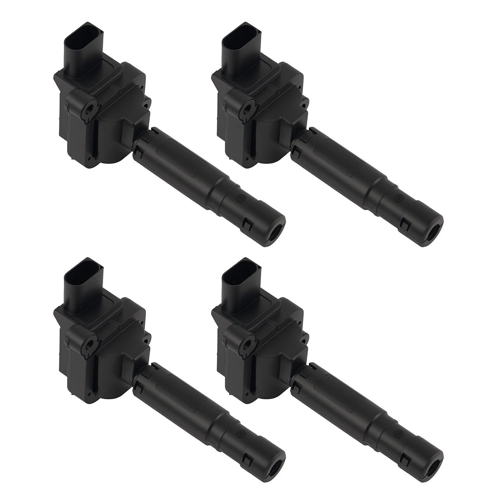 4X Ignition Coil Assembly Kit for Mercedes C180 C200 C230 W203 (2002–2006)