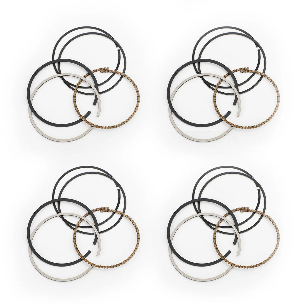 4X Piston Rings Pin Clips 49mm +0.50 for Honda CBR250RRL/RRN/RRR (1990–1994)