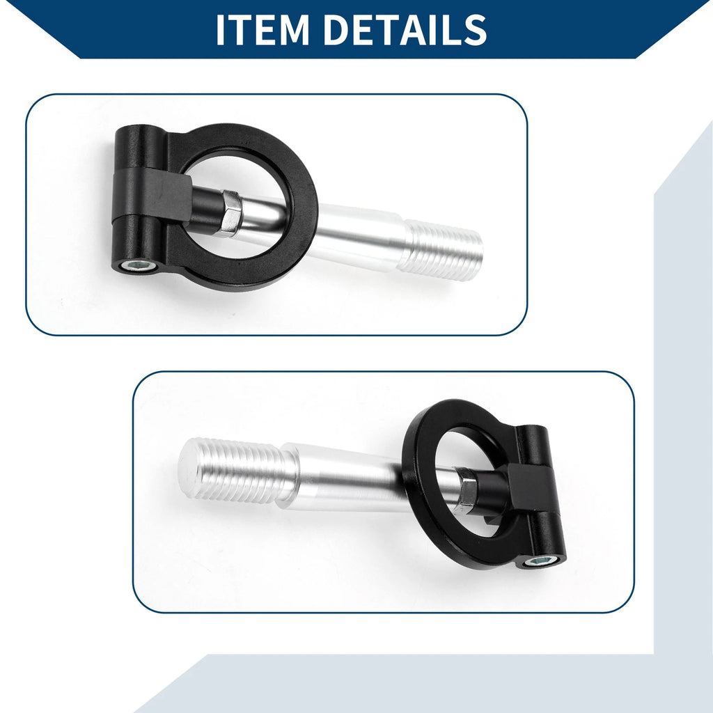 Tow Hook for Mitsubishi Lancer Evolution (1 pcs, Black)