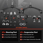 10x Front Control Arm with Ball Joint for Dodge Dakota (2005-2010)