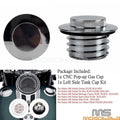 Fuel Gas Tank Cap for Harley Fat Boy Sport Glide Deluxe Low Rider (2018-2021)