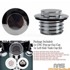 Fuel Gas Tank Cap for Harley Fat Boy Sport Glide Deluxe Low Rider (2018-2021)