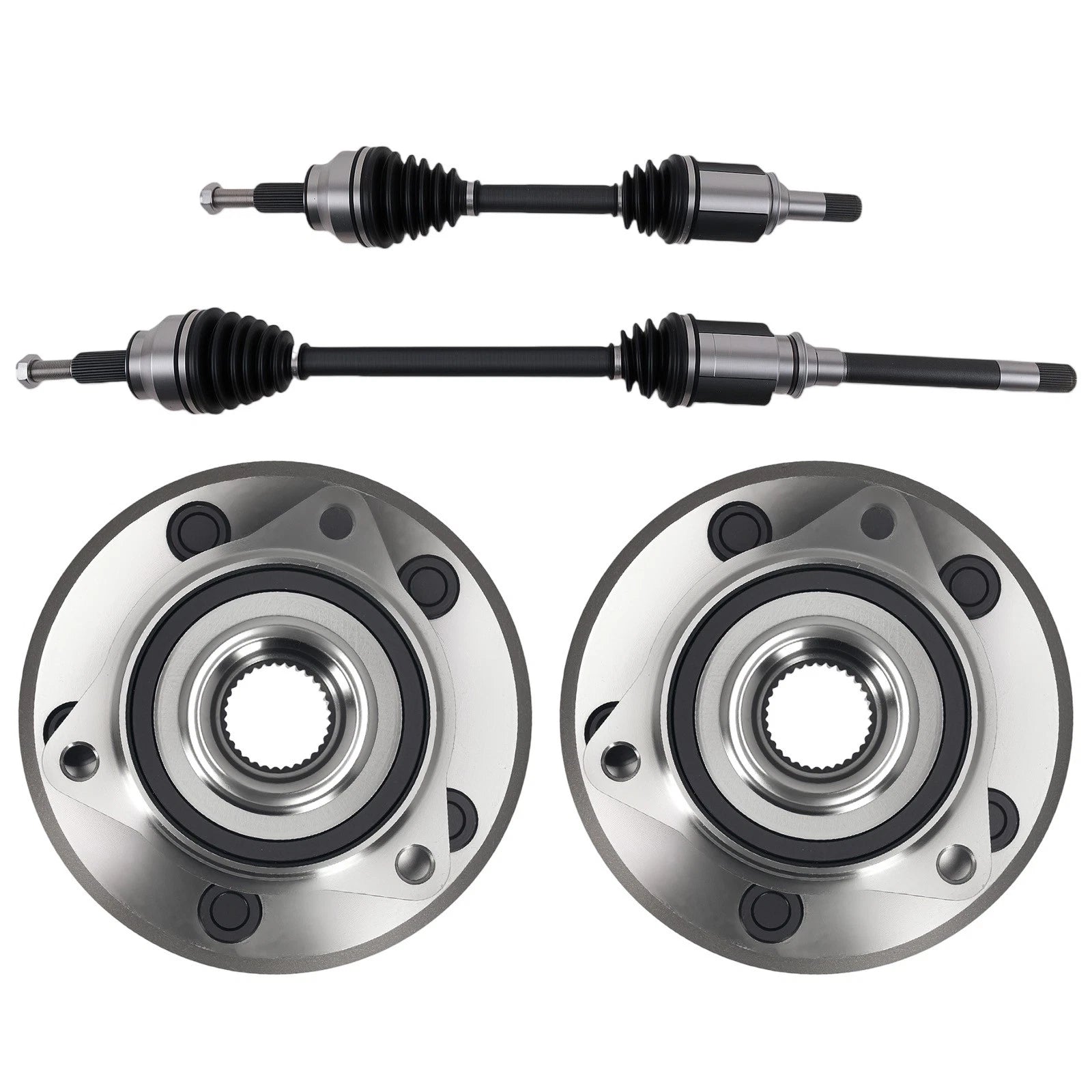 CV Axle & Wheel Hub Kit for Dodge Durango, Grand Cherokee (2011–2023)