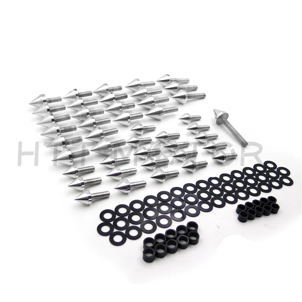 Spike Fairing Bolts Set of 4 for Honda CBR 600 F4 (1999–2000) & CBR 600 F4i (2001–2007)