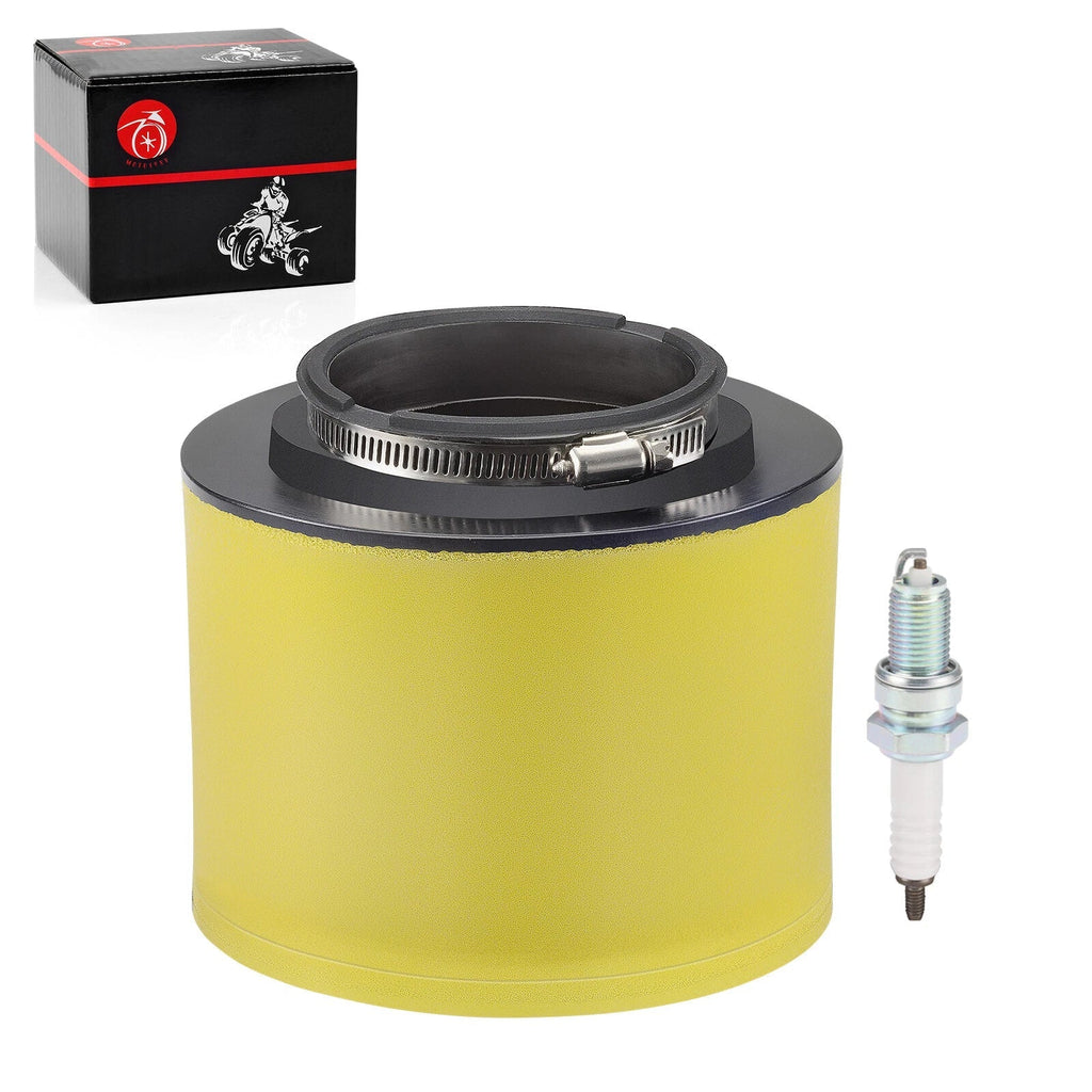 2x Air Filter Element and Spark Plug for Honda TR200 Fat Cat (1986–1987)
