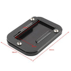 Kickstand Enlarger Plate Foot Extension for Interceptor Continental 650