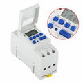 Digital LCD Power Programmable Timer Switch Relay for DIN Rail
