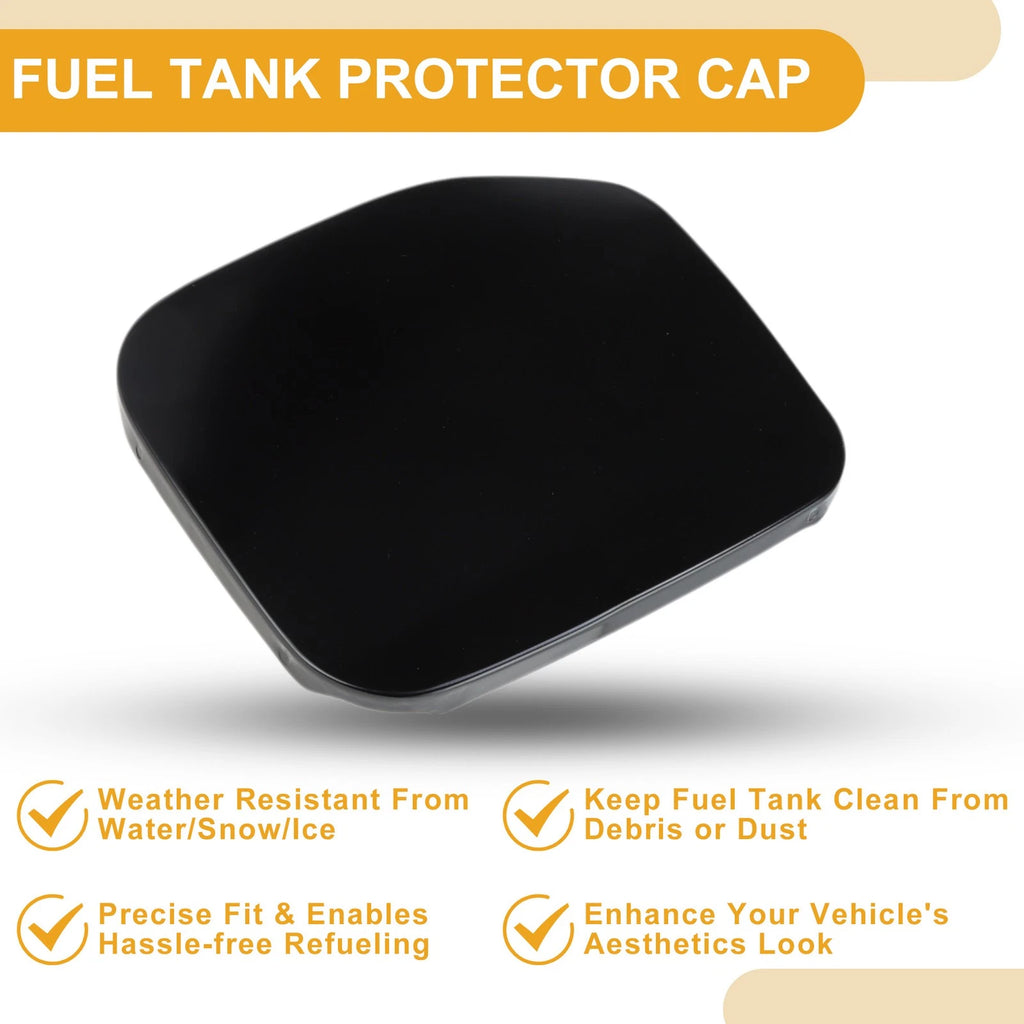 Fuel Tank Door Cap for Toyota 4Runner (2003–2009) Fuel Filler Flap Cover Black