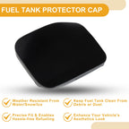 Fuel Tank Door Cap for Toyota 4Runner (2003–2009) Fuel Filler Flap Cover Black