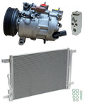 AC Compressor Kit With Condenser Replacement for Volkswagen GTI 2020–2020