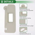 Right Sun Visor for Chevrolet Sonic (2012–2016) No. 95327507