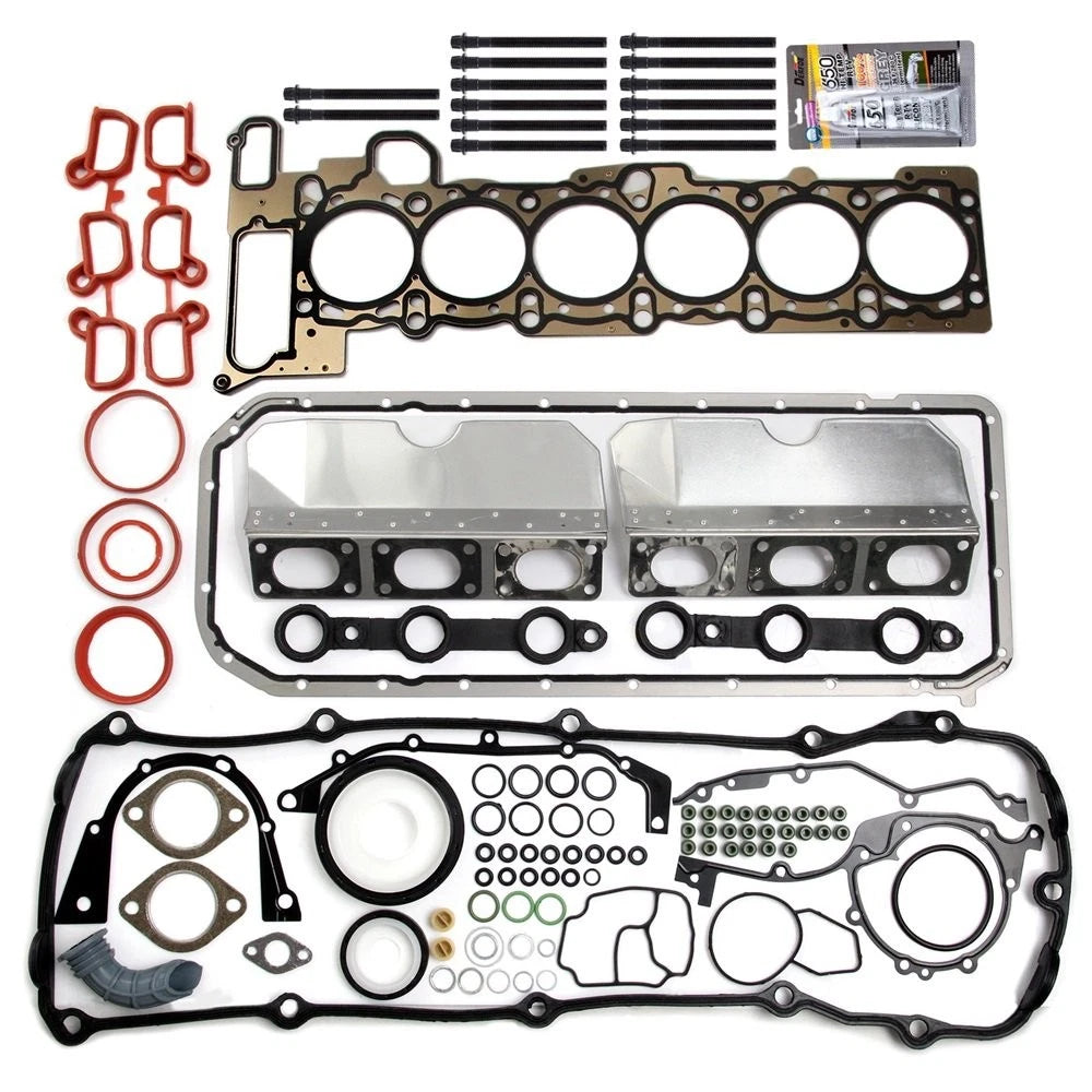 Lower Crankcase Gasket Set & Head Bolts for BMW 330Ci (2001–2006)