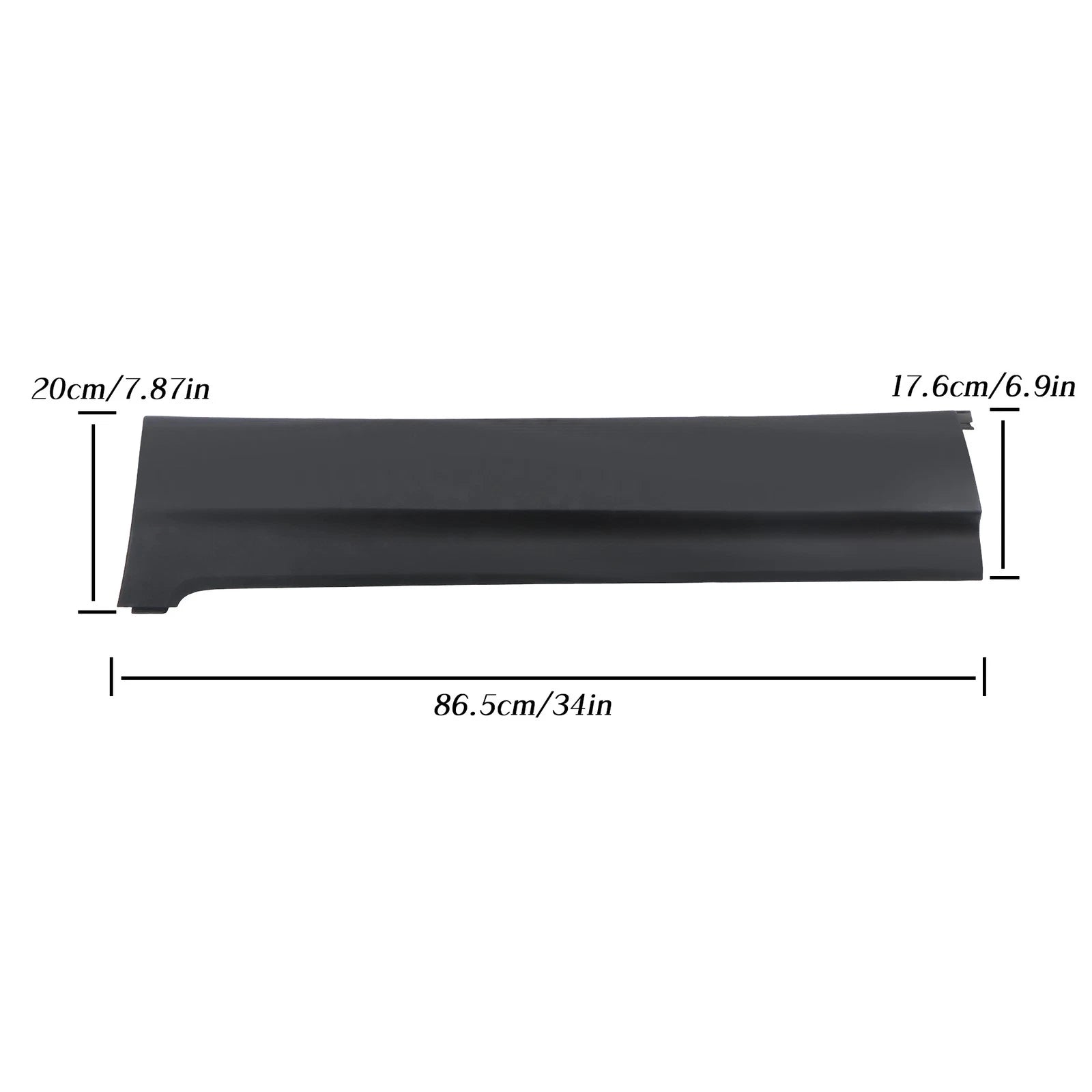 Rear Left Door Side Skirt Molding for Honda Pilot (2016–2022)