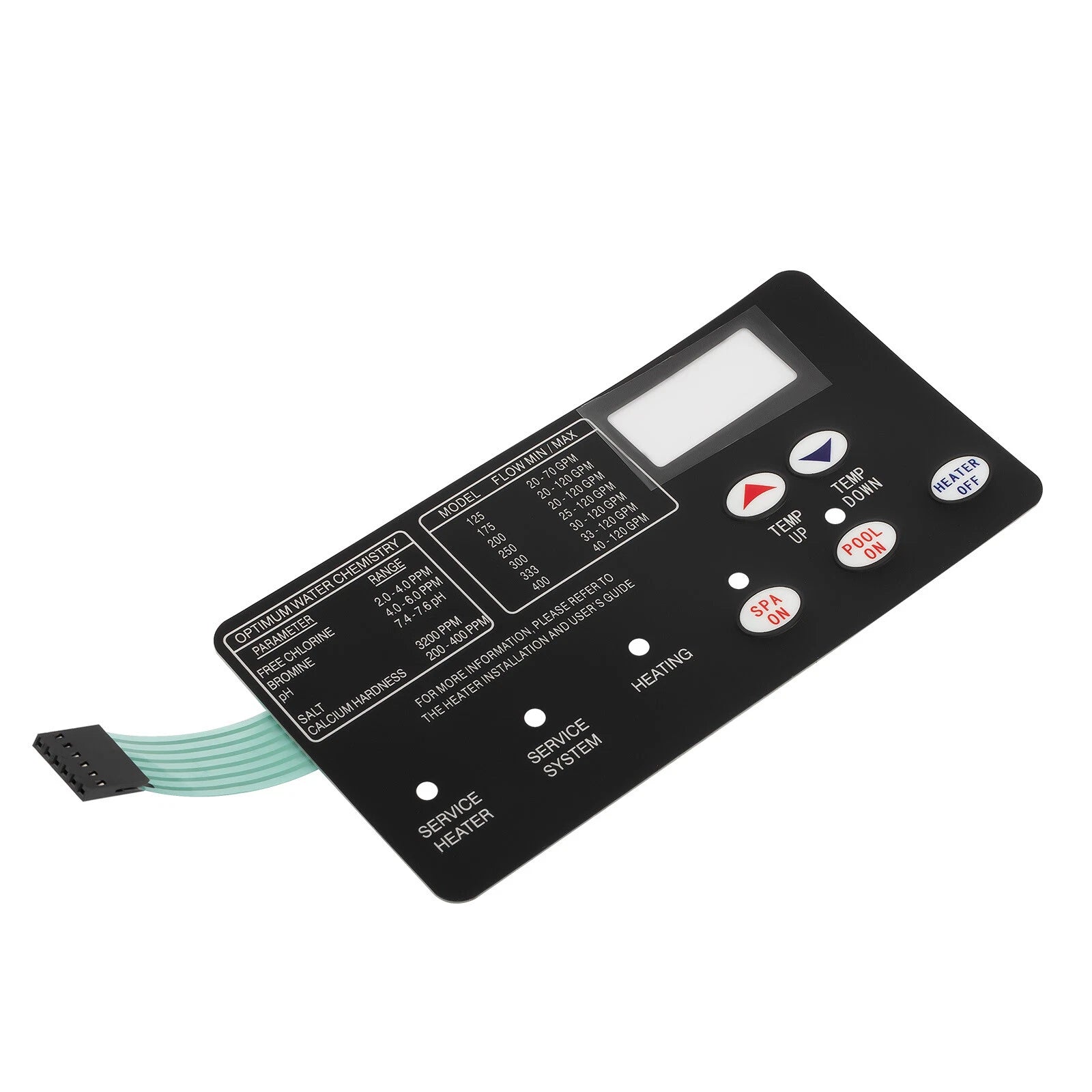 Control Board Kit w/ Switch Pad for MasterTemp SR200HD (NA/LP) 42002-0007S