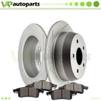 Rear Brake Pads and Rotors for Jeep Grand Cherokee Laredo (1999–2004)