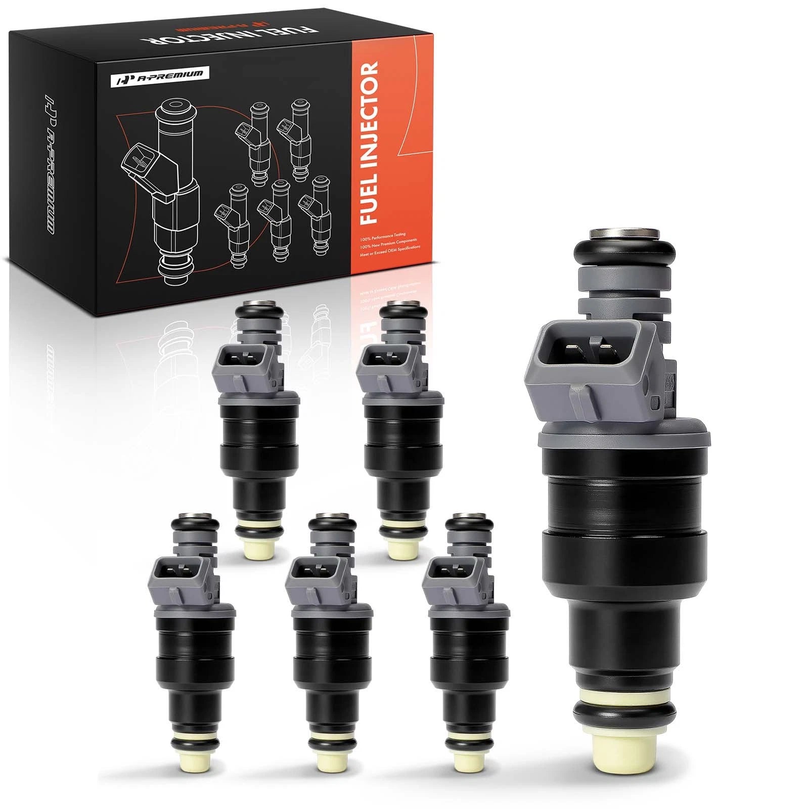 6x Fuel Injector for Ford Ranger Mazda B3000 (1999–2000)