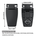 2X Rear Hatch Gate Window Hinge for Jeep Wrangler TJ YJ (1987–2006)