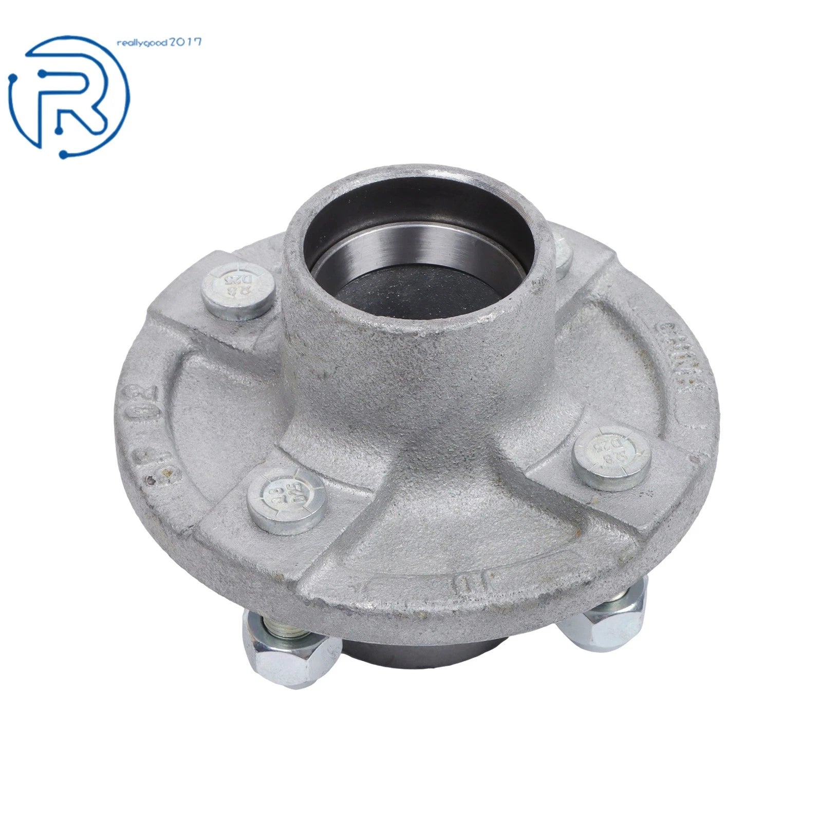 Set of 4 Trailer Bearings Kit for 2000 lb Trailer Hub Spindle Axles (4 on 4")