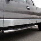 Luxury FX Chrome Rocker Panel Molding with Flares for Ford F150 (2009–2014)