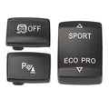 Control Panel Side Button Cover for BMW 1 2 3 F20 F21 F22 F23 (2011-2019)