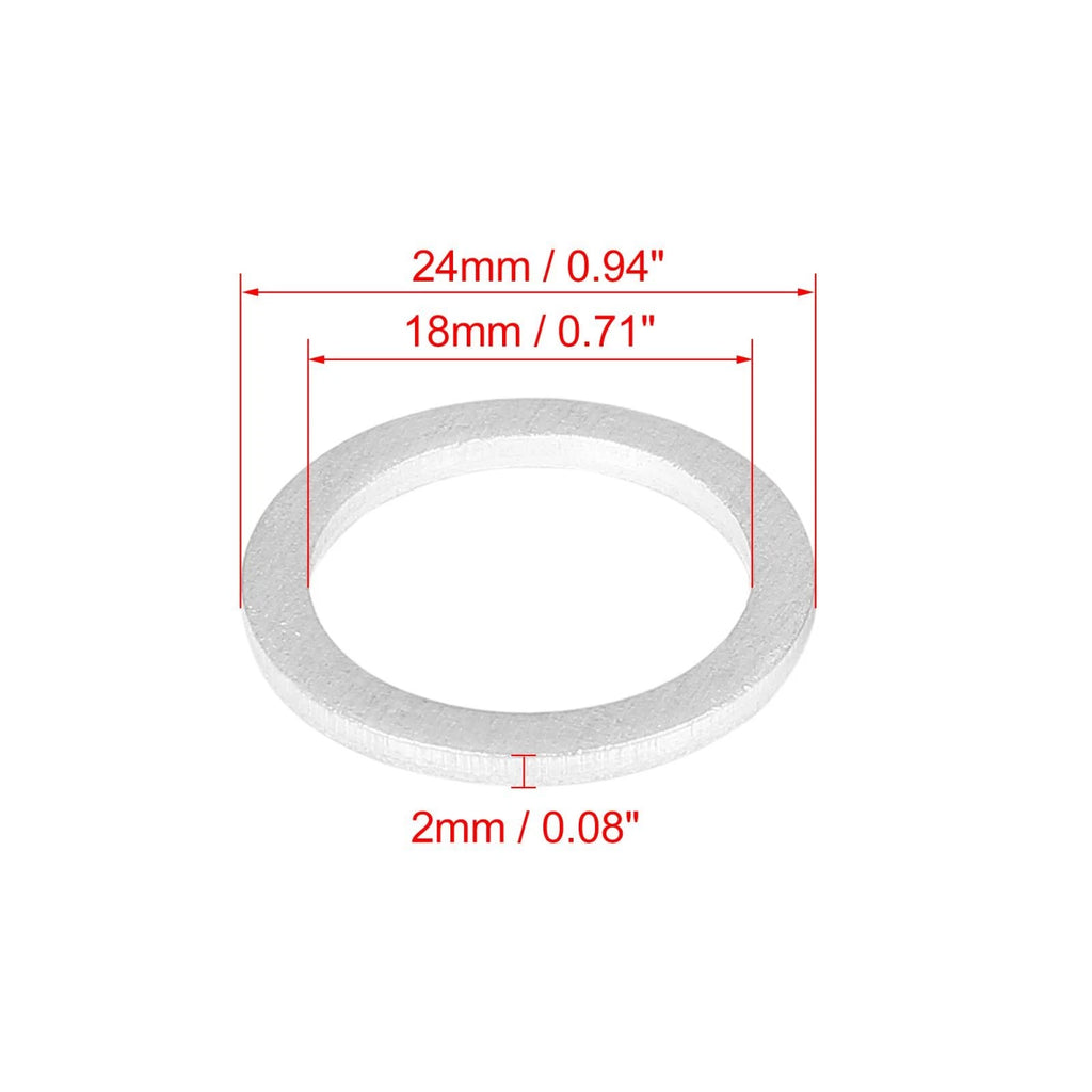 10pcs Oil Drain Plug Gaskets for Toyota (90430-18008)