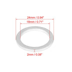 10pcs Oil Drain Plug Gaskets for Toyota (90430-18008)