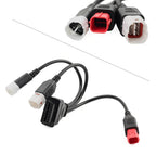 3pin 4pin 6pin OBD2 Diagnostic Adapter Cable for Yamaha Motorcycle