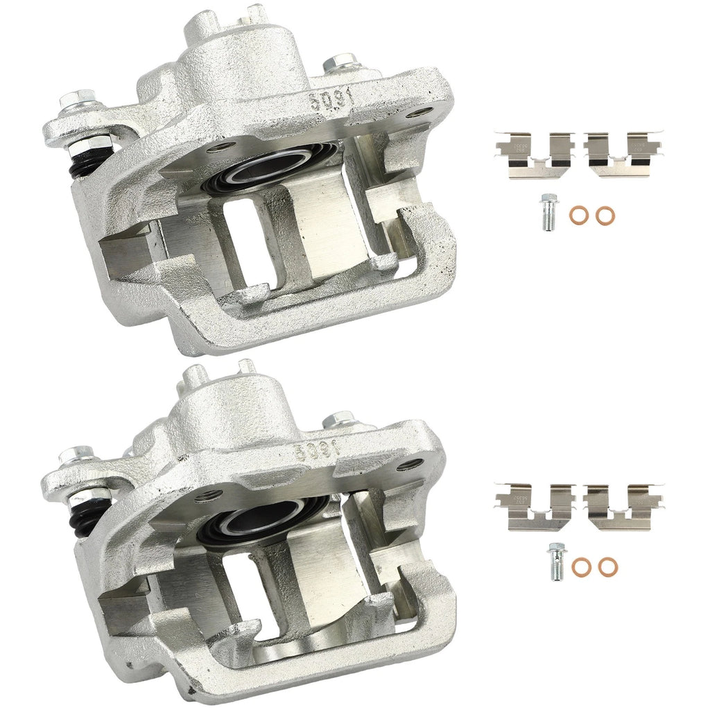 Set of 2 Rear Brake Calipers with Bracket for Honda Ridgeline