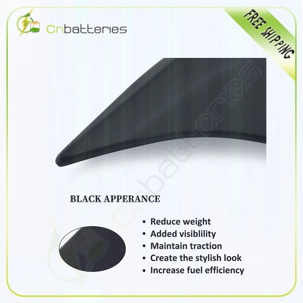 Matte Black Trunk Spoiler Wing for Nissan Altima (2007–2012)