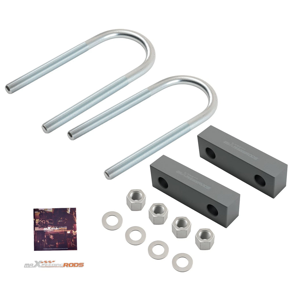1.5" Rear Lowering Block for Chevy C-10 Suburban (1967–1972) 2WD Billet