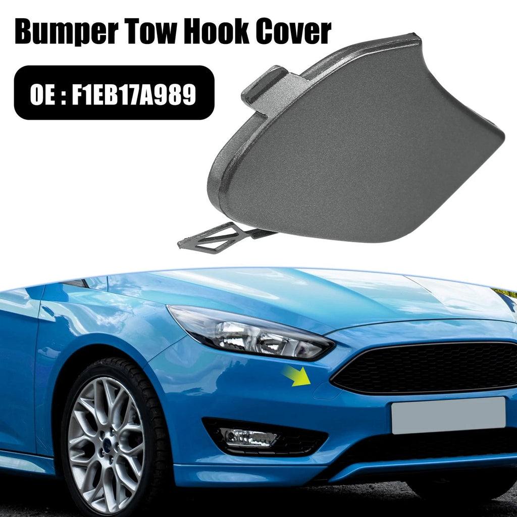 Front Bumper Tow Hook Eye Cover F1EB17A989 for Ford Focus MK3 (2014–2018)
