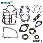 Power Head Gasket Set for Tohatsu Nissan Outboard 25 30HP (3A1-87121-0, 3A1871215M)