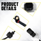2X ABS Wheel Speed Sensor for Honda Accord (2008–2012) Rear Left & Right