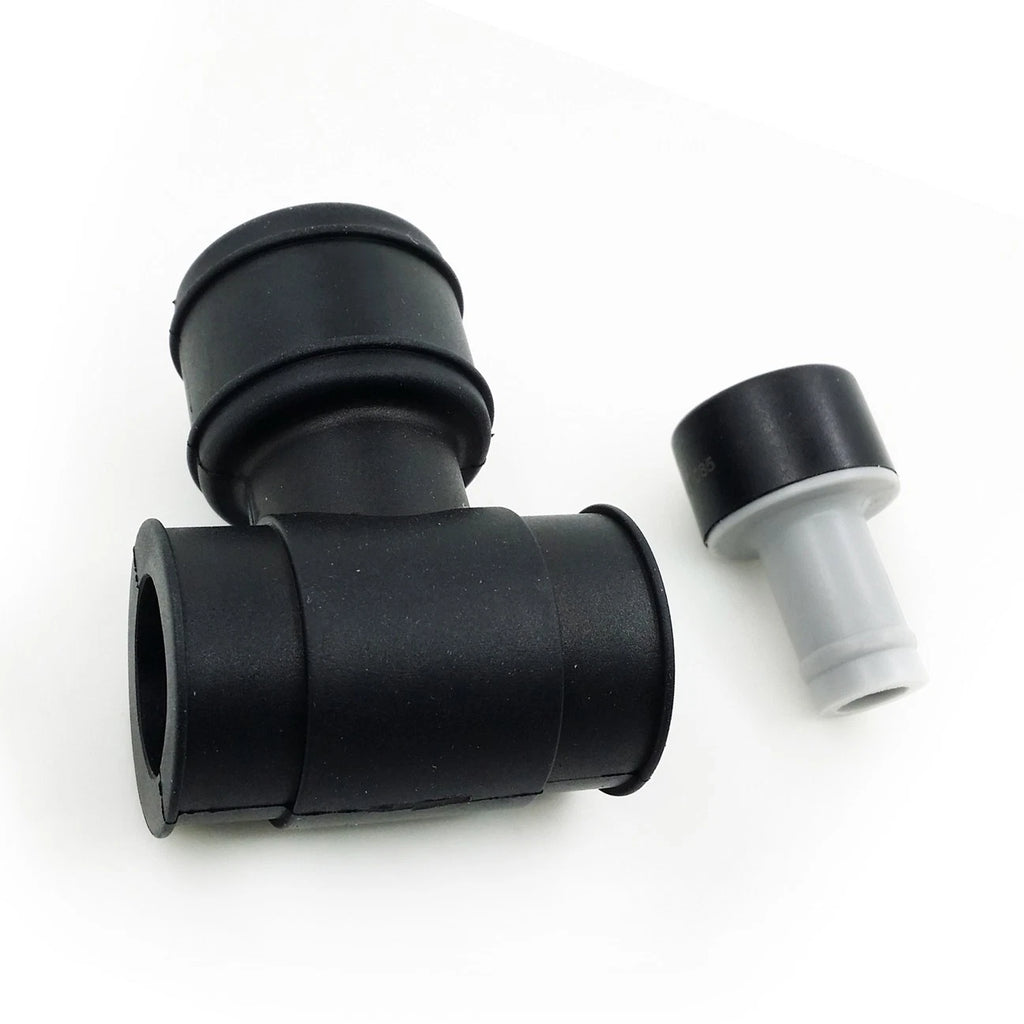 3 Way Breather Hose Connector PCV Bleeder Valve for VW Passat Beetle Audi A4 (1998–2005)