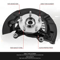 Front Right Loaded Wheel Bearing Knuckle Assembly for Toyota Camry (2012–2017)