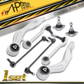 Set of 8 Front Control Arm Ball Joints Sway Bar Links for BMW E60 F10