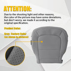 Bottom Seat Cover for Chevy Colorado GMC Canyon (2015–2022) Leather Gray EPY