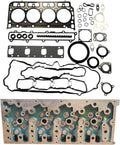 Cylinder Head + Full Gasket Kit for Doosan Daewoo D34 D34P D34NAP