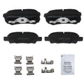 Rear Ceramic Brake Pads Kit for Chrysler 200, Sebring, Dodge Avenger, Caliber (D1037)