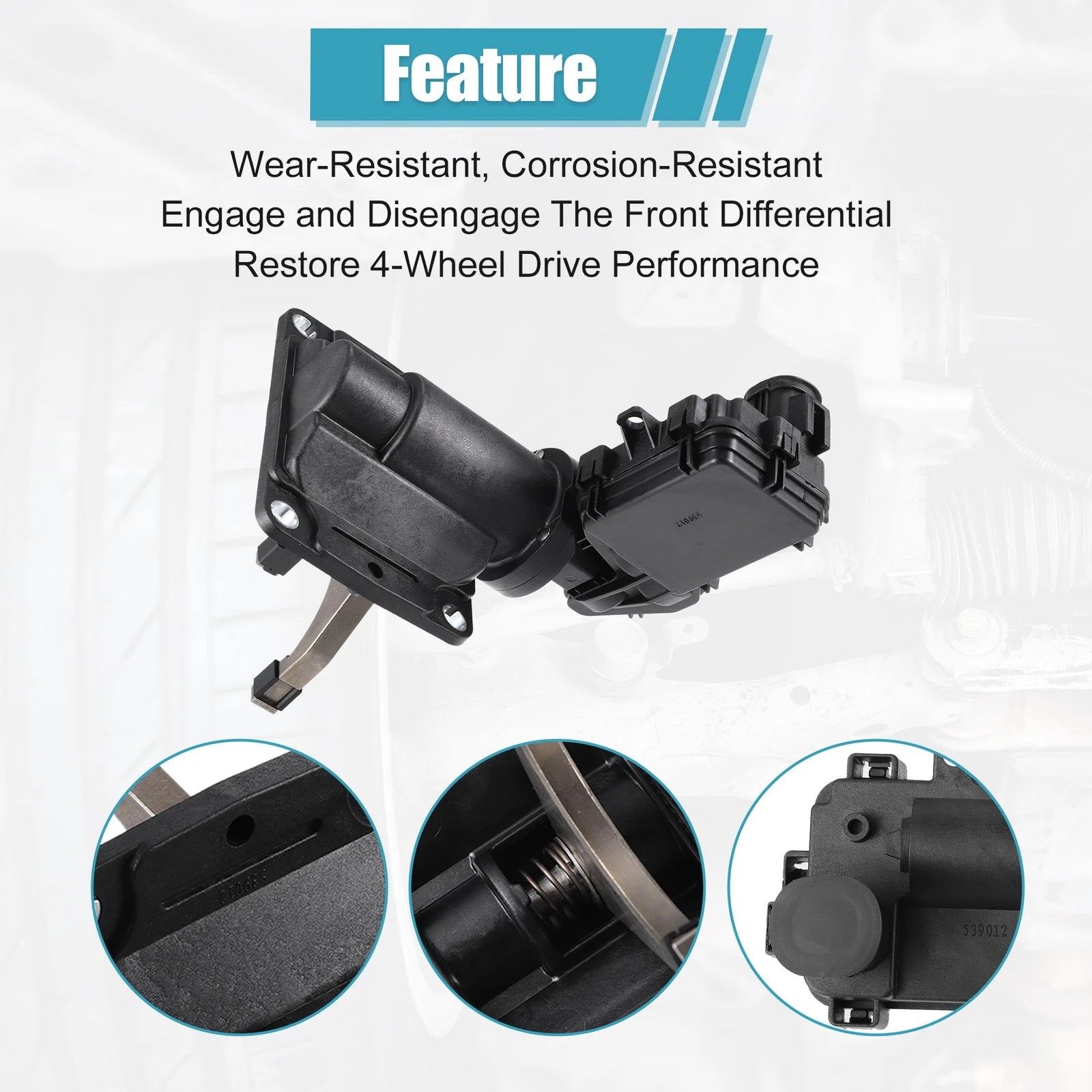 Front Axle Actuator Fork Disconnect for Dodge Ram 2500 (No. 68216944AA)